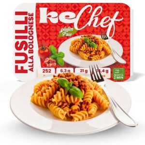 Fusilli keChef alla bolognese Pronti Pronti 150gr Glua