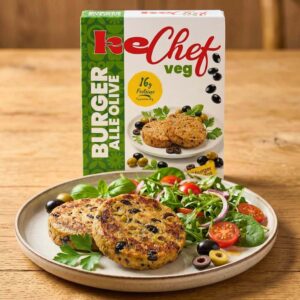 Burger Veg alle olive KeChef Veg 2x80gr Glua