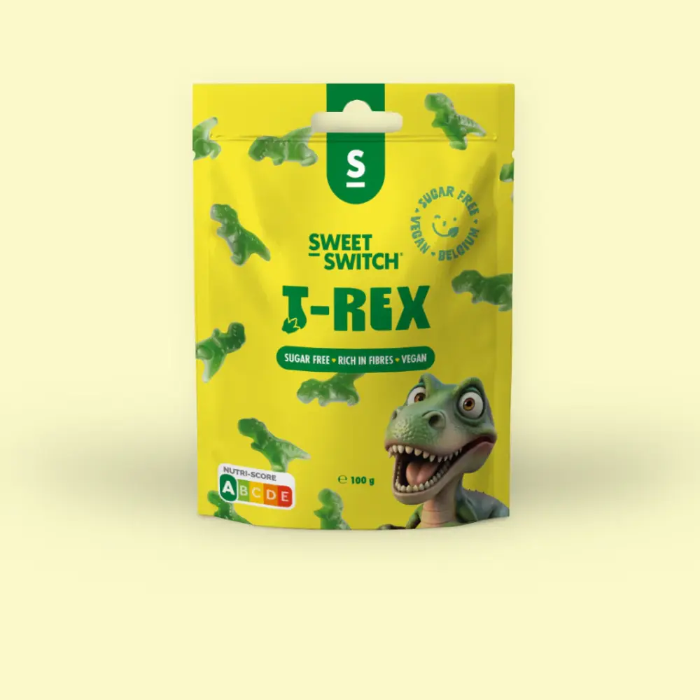 trex T-Rex Gommosi Senza Zucchero e Keto 100gr Sweet Switch
