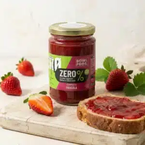 Composta di Fragola - ZERO zuccheri aggiunti 314gr Bowlpros