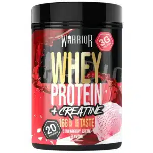 Warrior Whey Protein Plus Creatine Barattoli da 500 g | 20 porzioni