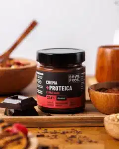 Protein Cream Cacao Extra Dark - Senza zuccheri 200gr Bowlpros